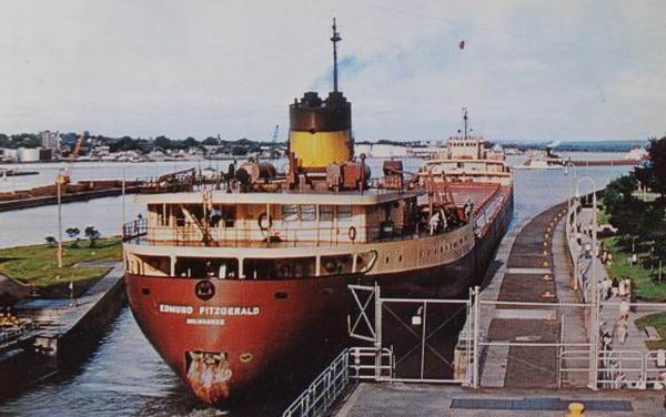 Edmund Fitzgerald Soo Locks (newer photo)
